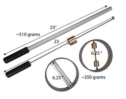 United Scientific Moment of Inertia Kit Moment of Intertia Set:Education